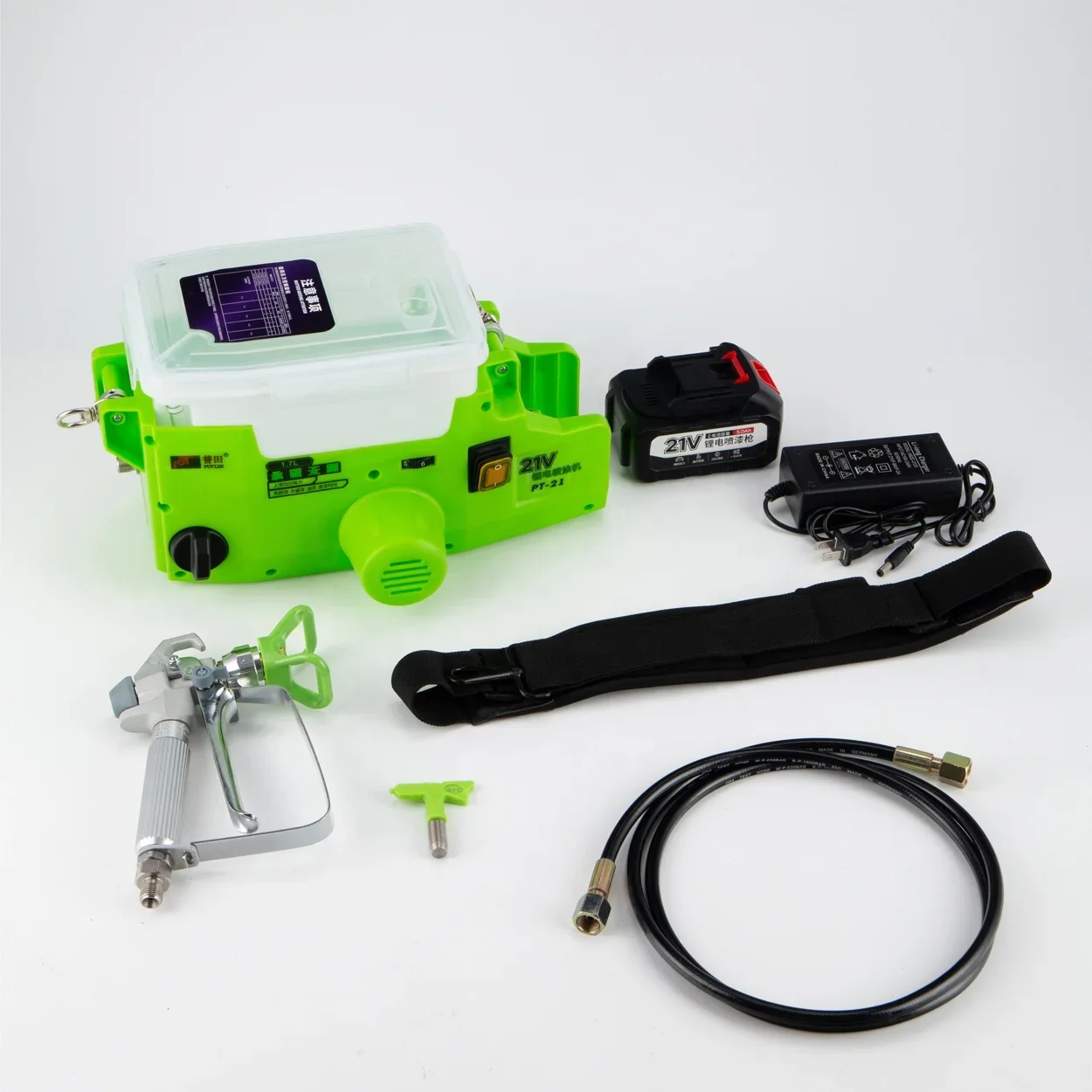 PT21 DIY Battery Small Fast Airless Spraying Machine