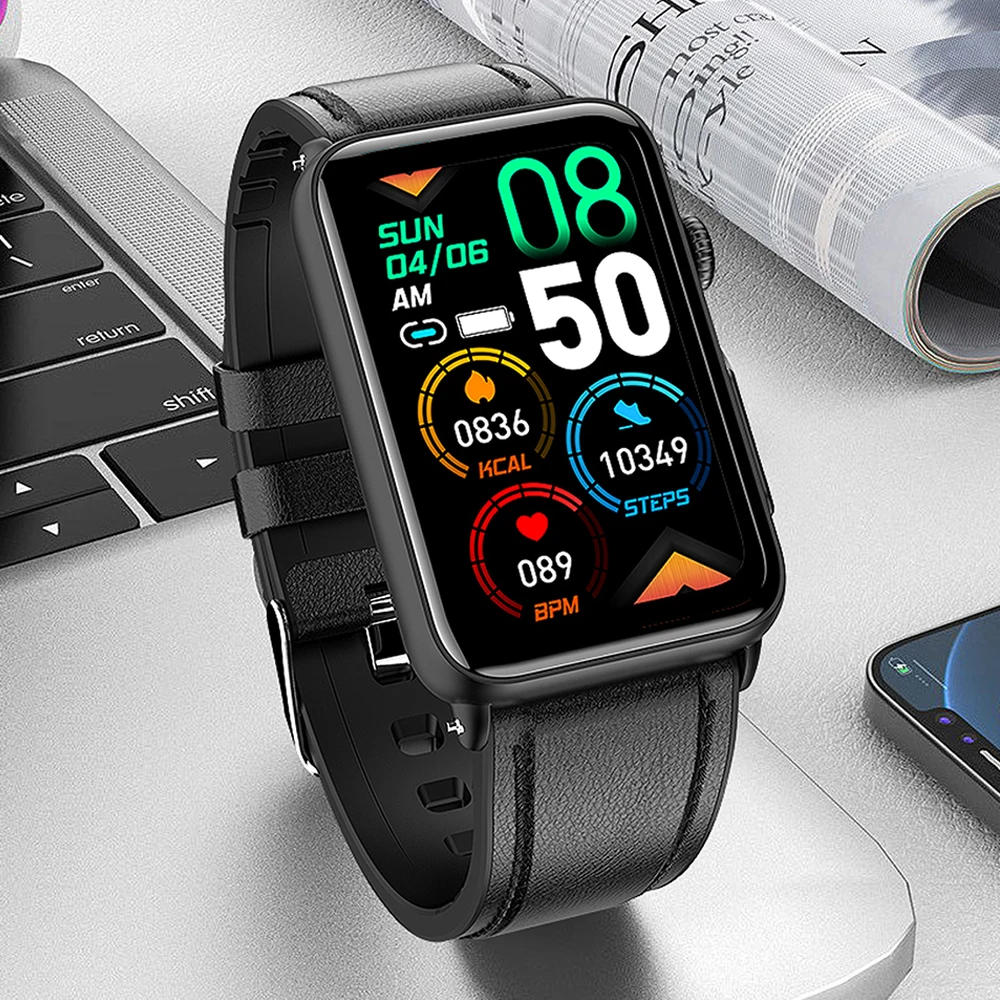 

Смарт-браслет с Bluetooth-вызовом, мужские часы с пульсометром, артериальным давлением, температурой, ЭКГ, умный браслет, женские водонепроницаемые спортивные браслеты