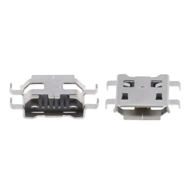 10 шт. Micro USB Тип 5-контактный разъем 4-контактный разъем DIP на ножках Прямая доставка