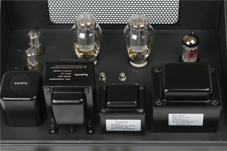 Ein Paar 25W*2 Raphaelite MAS600 Split 300B Push-Pull Galle Post-Stage-HIFI-Verstärker 5AR4*2, 6SN7*4, 300B*4