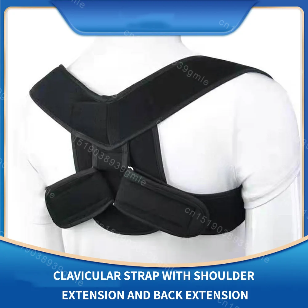 Adjustable Back Shoulder Posture Corrector Belt Clavicle Spine Support Reshape Your Body Home Office Sport Upper Back Neck Brace