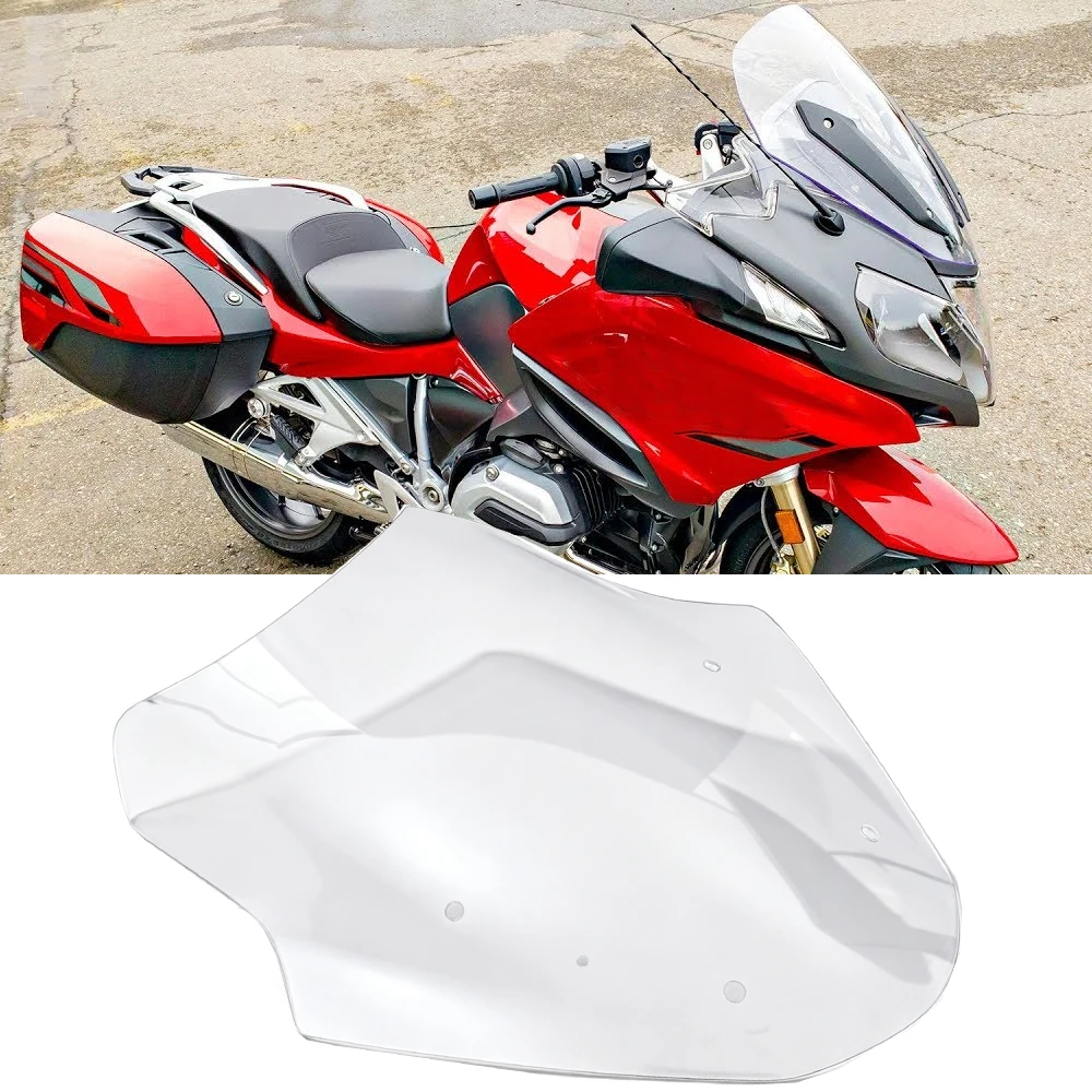 For BMW R 1200 RT 1200RT 2014-2017 2018 R1200RT Windscreen Windshield R1250 2019 2020 R1250RT Screen Wind Deflectors Glass Visor
