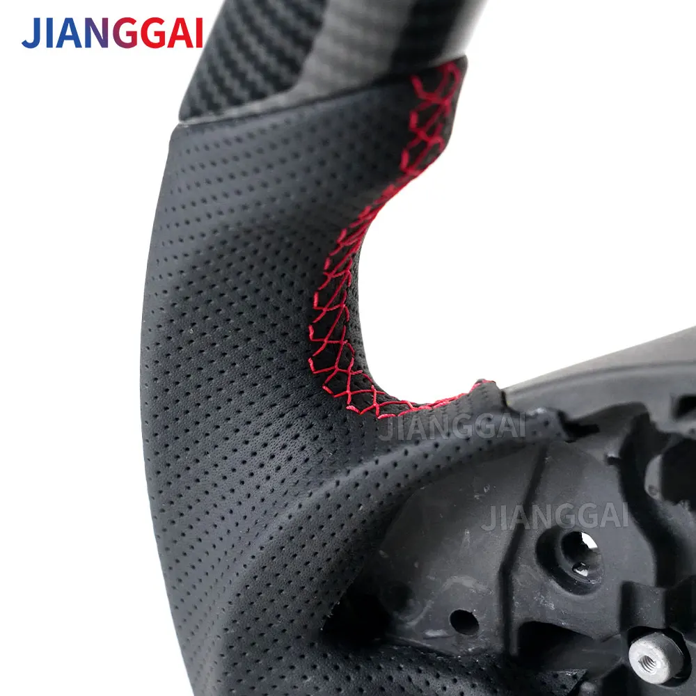 Carro Hydro Print Volante de fibra de carbono, apto para Chevrolet Corvette C7, 2014, 2015, 2016, 2017, 2018, Racing Sport