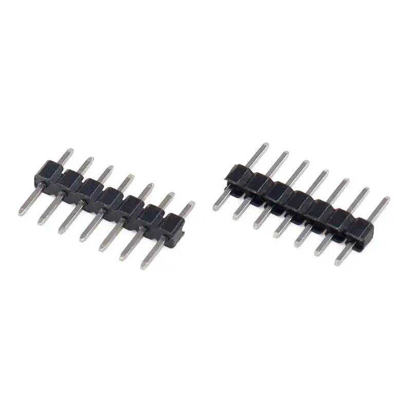 20 Stück 2,0 mm Einreihiger Gerader Stiftleisten-Stecker 1*2P 3P 4P 5P 6P 7P 8P 10P 20P 40P Kupfer – Detail 8