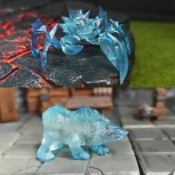 Ghost Foot Crab Model Soul Beast Hunter Pet Baby Transparent Blue War Chess Figure Toy Arcturis Mini Figure Grizzly Bear