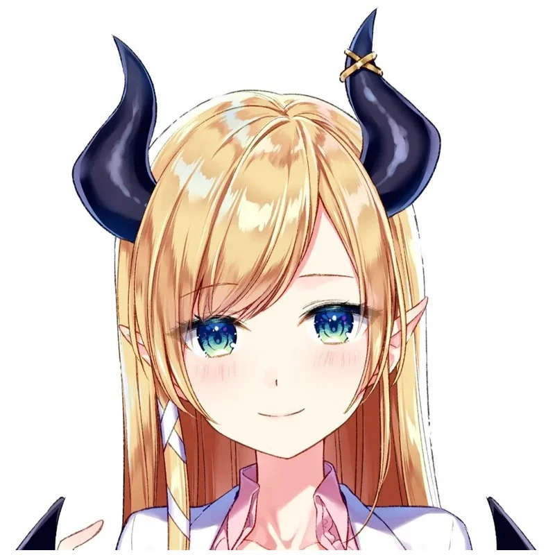 Anime Hololive Insegnante Cosplay Yuzuki Choco Corna Testa Clip Copricapi Hairwear Puntelli Cosplay Accessori Halloween Natale