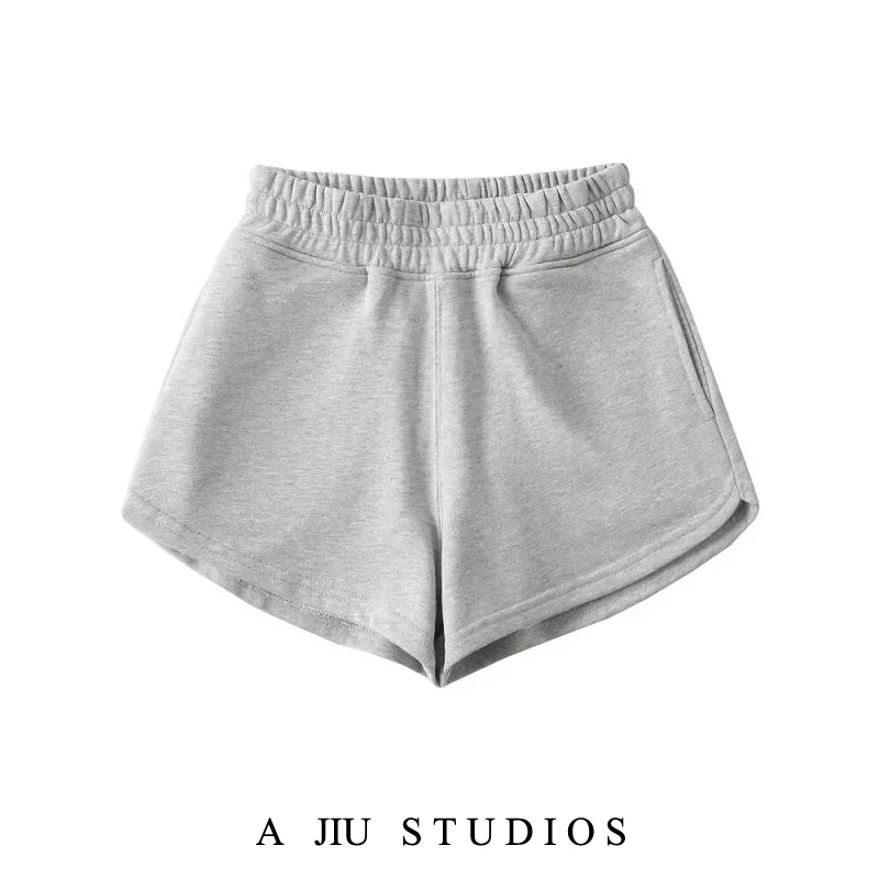 痩身 Spor ホットパンツ女性のカジュアル綿 Fce orts ハイウエストストリート Sle 夏トレンディな肉隠しパンツ