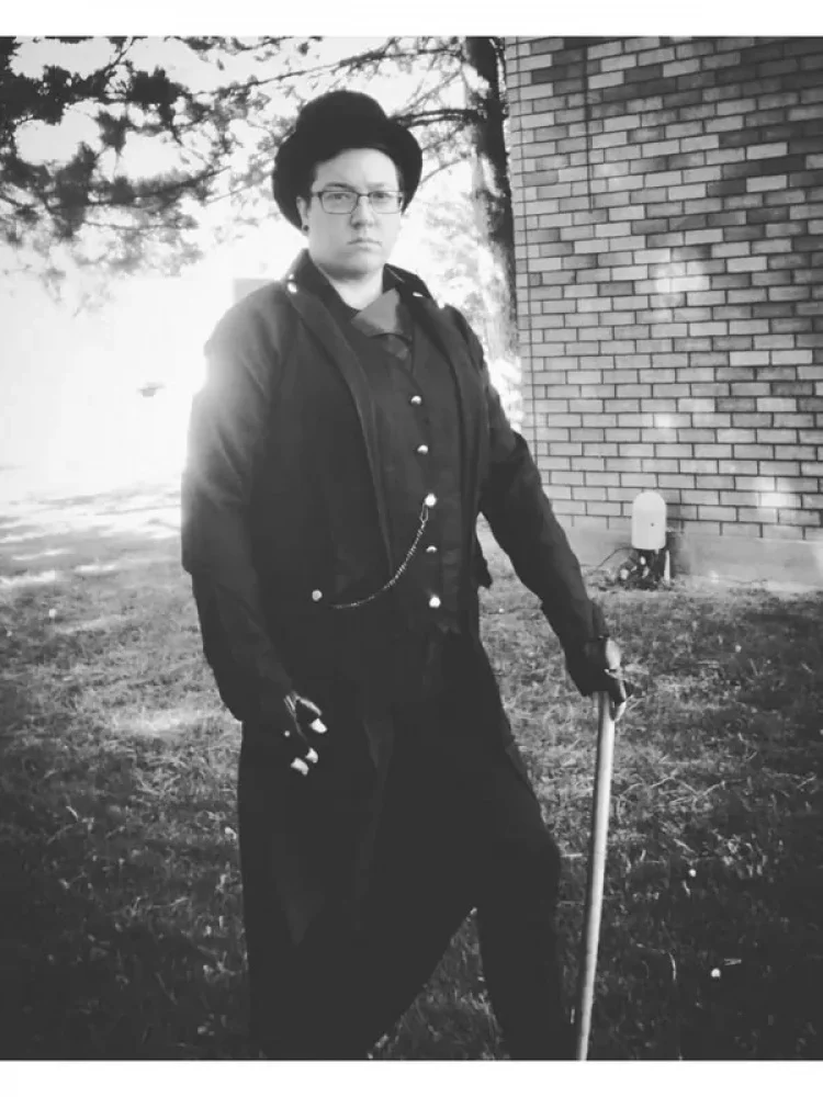 Men's Steampunk Vintage Tailcoat Jacket Gothic Victorian Frock Coat Uniform Halloween Costume