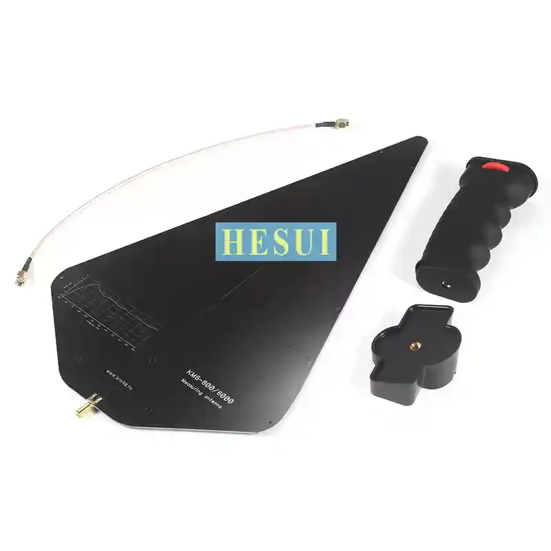 

KM6 logarithmic periodic directional antenna measurement test 600MHz to 6GHz