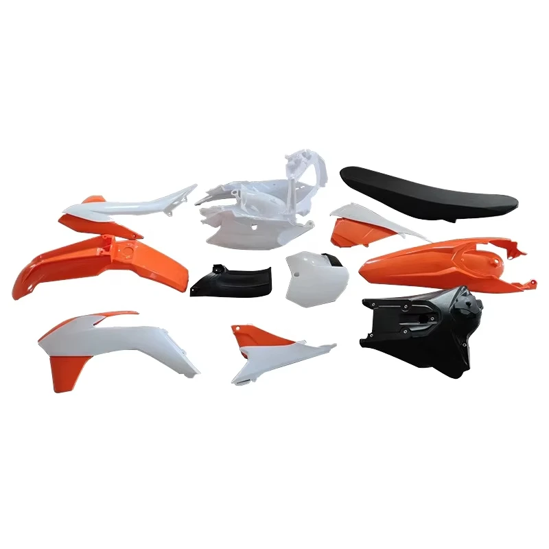 Full Set Plastic Parts for KTM250 Huayang K6 2013 Off-Road Motorcycles Includes Shell Fuel Tank Seat Cushion-Motorcycle Fairing