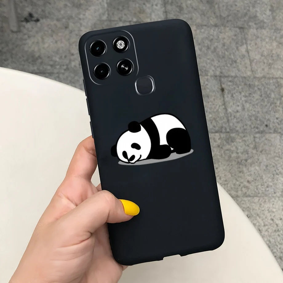 For Infinix Smart 6 Case Cute Cactus Cartoon Dragon Painted Cover 6.6\'\' Soft Silicone Phone Case For Infinix Smart6 X6511 Cover