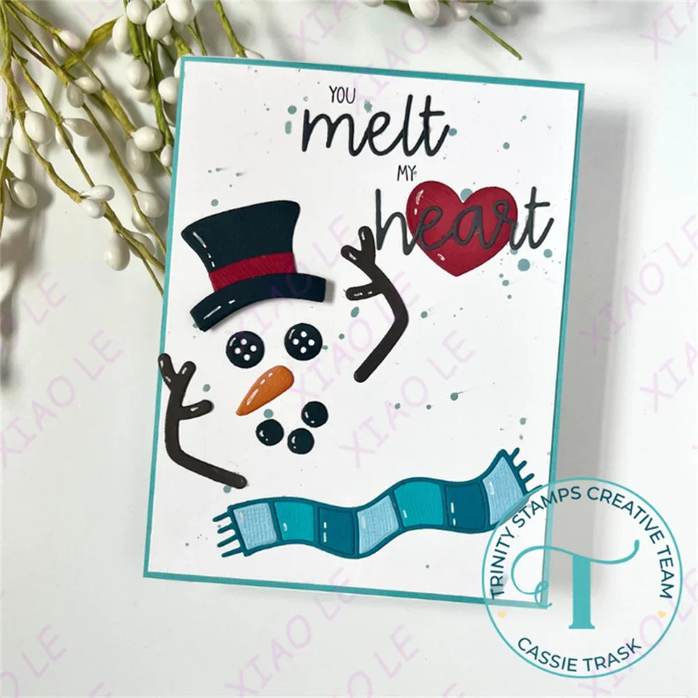 Christmas Cup Character Gingerbread Add-On Cutting Die Stamps Scrapbook Embossed Paper Card Album Craft Template Cut Die New