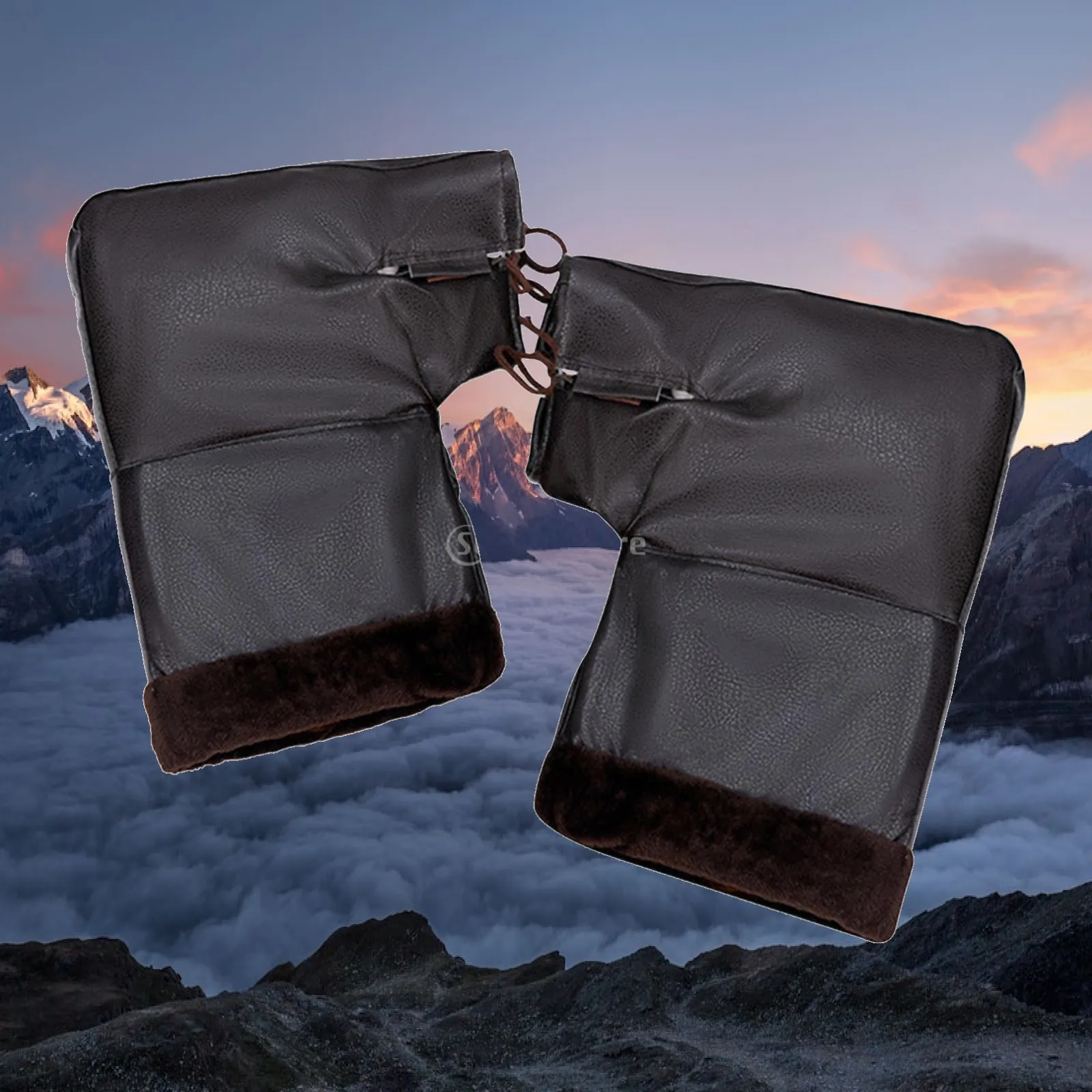 Motorcycle Handlebar Gloves Mittens for Scooter Electric Vehicles Bike