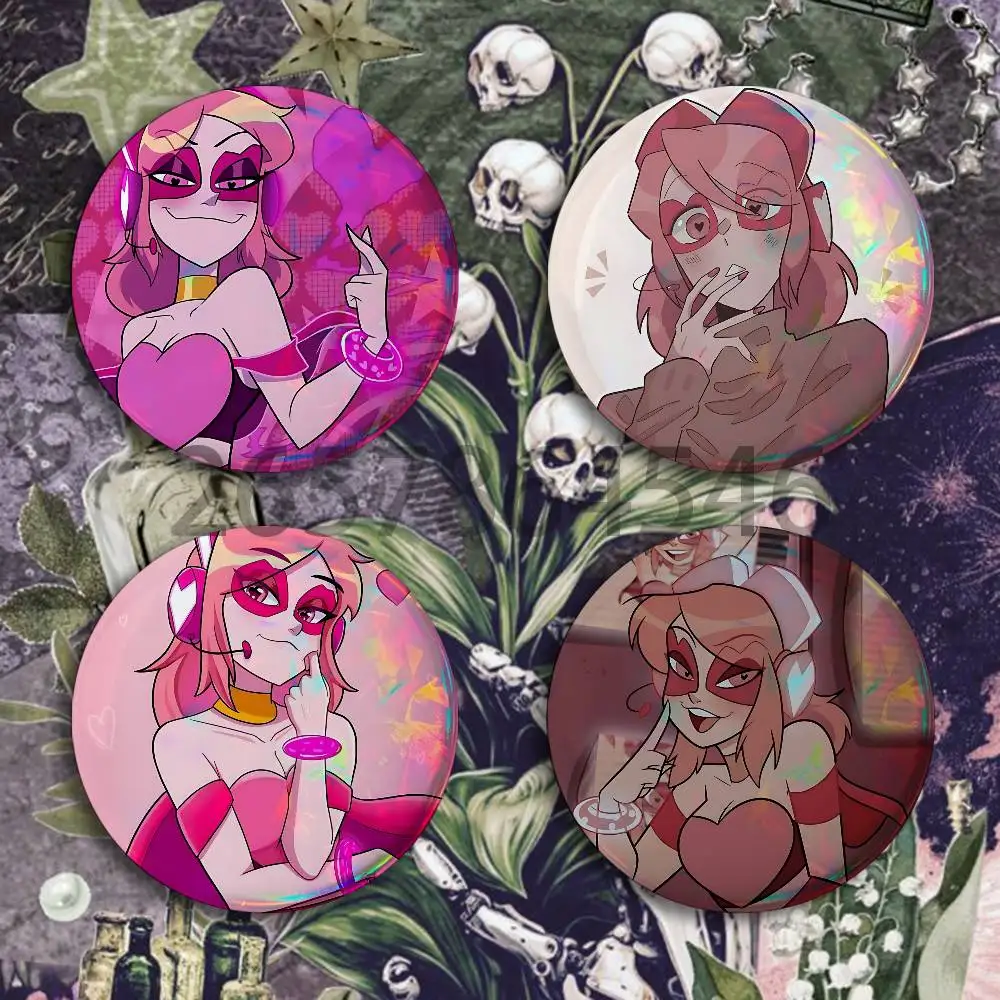 M-Miss Heed-D Badges Set  25 32 44 58 75 mm Round Customizable Wholesale Fan goods Self-made fan freebies