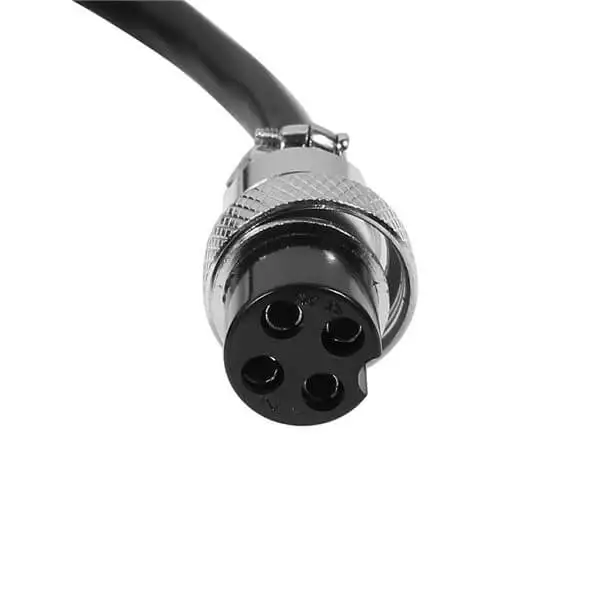 Aviation GX12 GX14 GX16 Camera 4 Pin Aviation Extension Cable with Connector