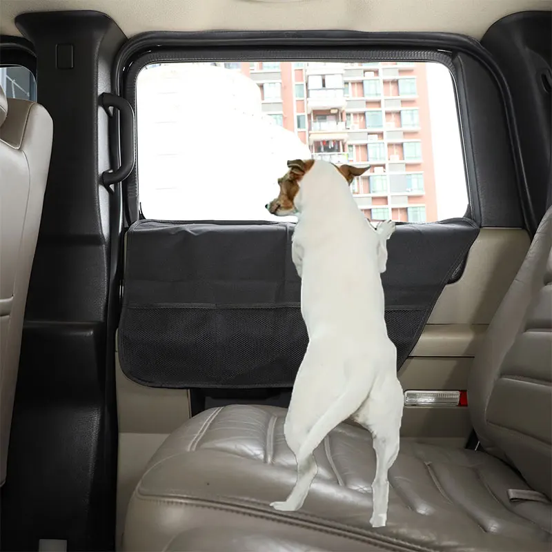 

For Hummer H3 2005-2009 Oxford Cloth Car Pet Mat Side Door Anti Scratch Anti Kick Protective Mat Car Pet Supplies storage bag