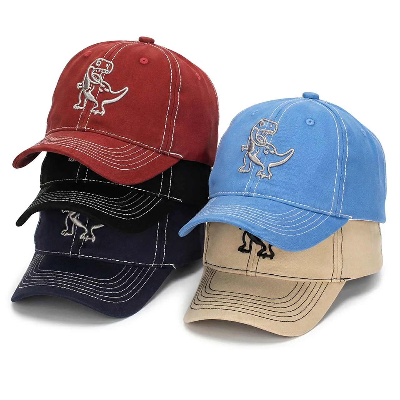 

Cartoon Embroidery Kids Duck Tongue Caps 1-5 Years Boy Girl Outdoor Adjustable Sun Hats Children Casual Sports Sunshade Hats
