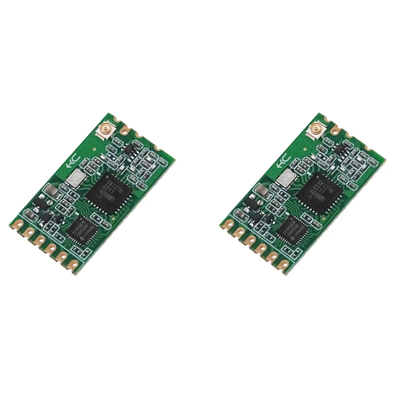 2X HC-14 Módulo Inalámbrico Lora Comunicación Serial 433Mhz Transmisión Transparente-Y47A