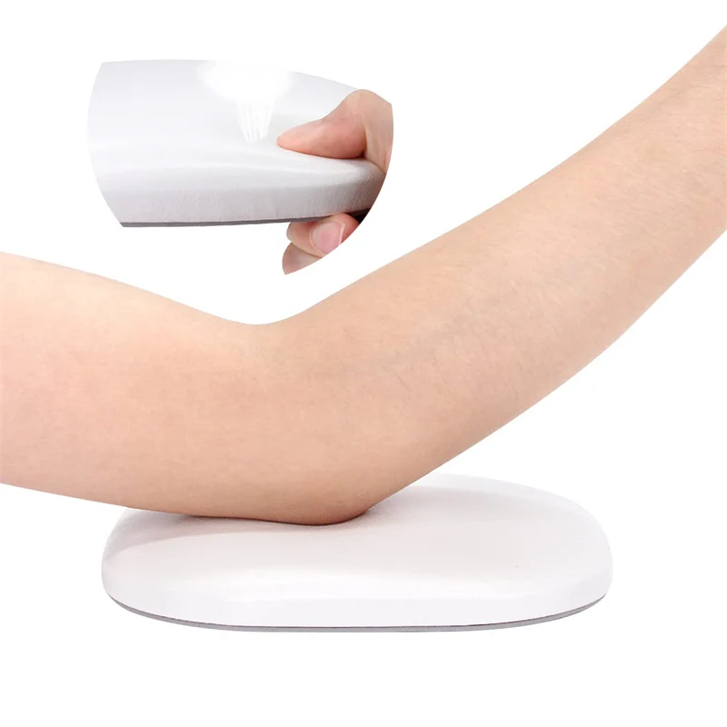 Nail Arm Rest for Elbow Microfiber Leather Nail Arm Rest Pillow Cushion with Anti-slip Hand Rest Pad Manicure Rests Pad Holder