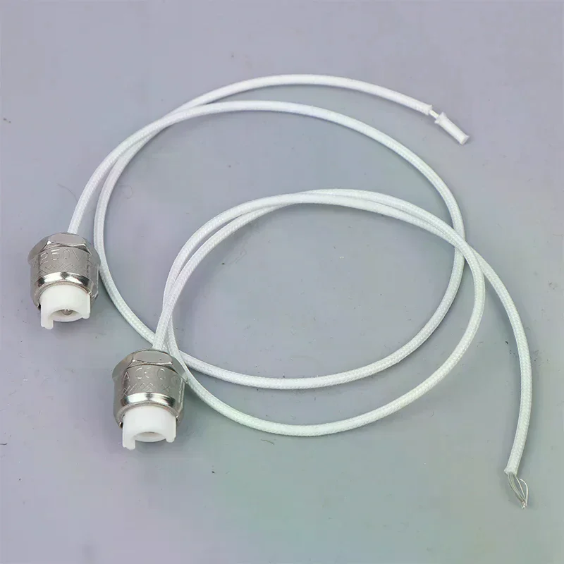 2 PCS R7S Ceramic Lamp Holder Lamp Head Lamp Tube LED Lighting Lamp Tube Heating Tube Heating Tube Test Machine Lamp Holder