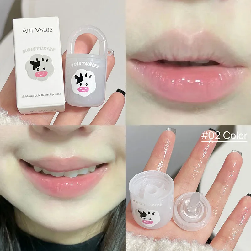 Milk Lip Oil Plumper Lip Balm Hydrating Long Lasting Wrinkle Smooth Dryness Lighten Lines Gel Lip Care Lipgloss Korean Cosmetics