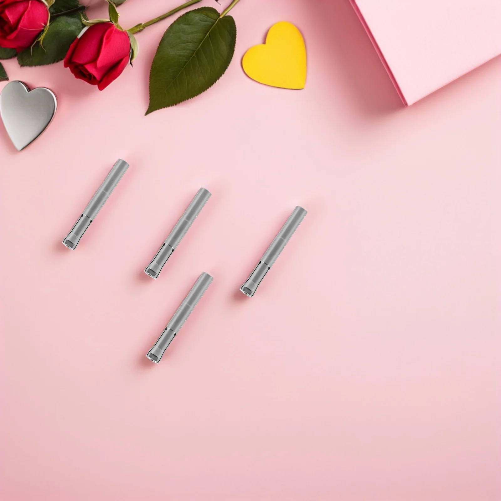 

4 Pcs Nail Polishing Chuck High-precision Collet for Technicians Drill Pen Stainless Steel Manicure Machines