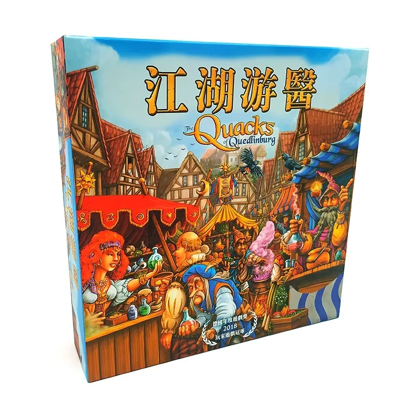 Quacks Quedlinburg Board Game 1-5 Players Family/Party Funny Table Game Friends Entertainment Strategy  Game