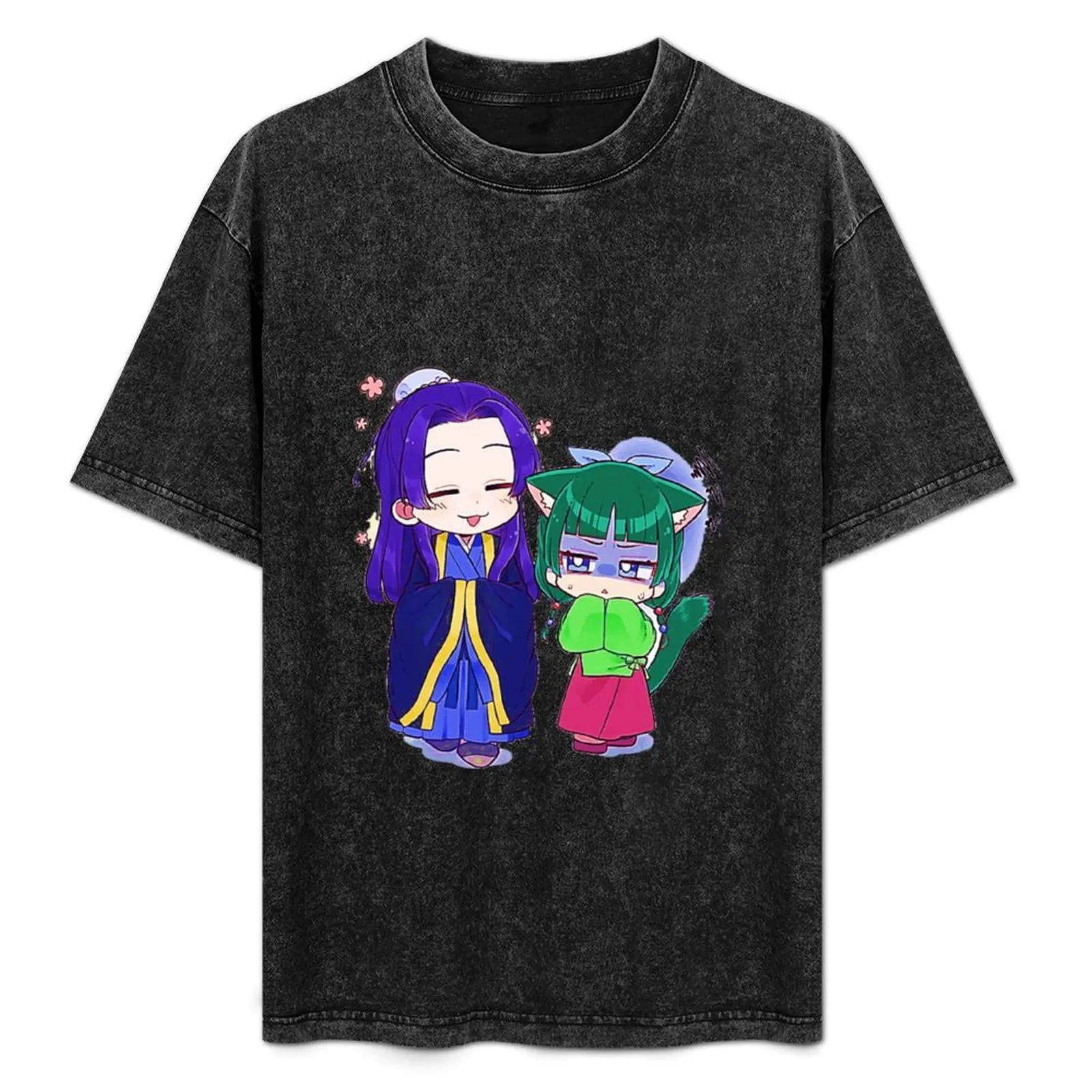 

the apothecary diaries fanart characters T-Shirt Large Size Breathable Tee