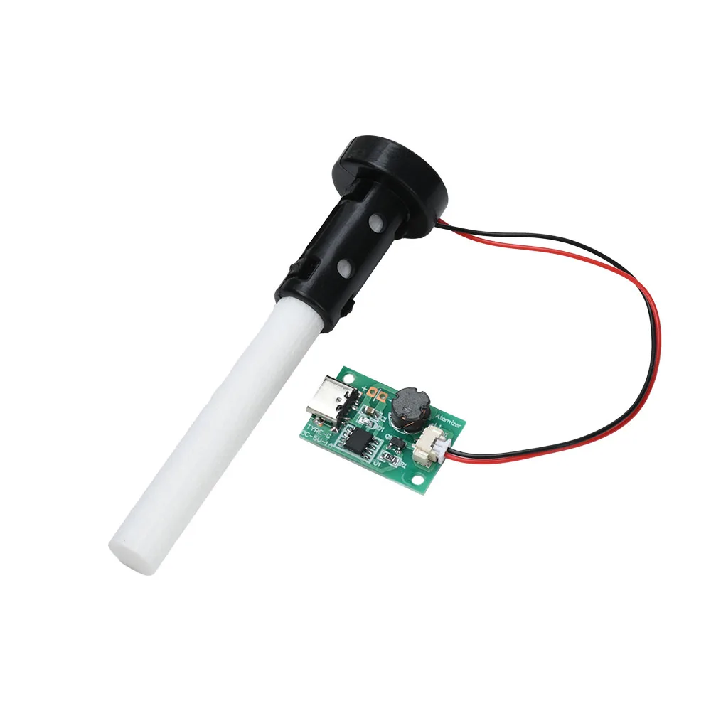 DC 5V Single Spray Ultrasonic Nebulizer Humidifier Module Type C Spray Air Plant Humidifier Atomization Drive Board
