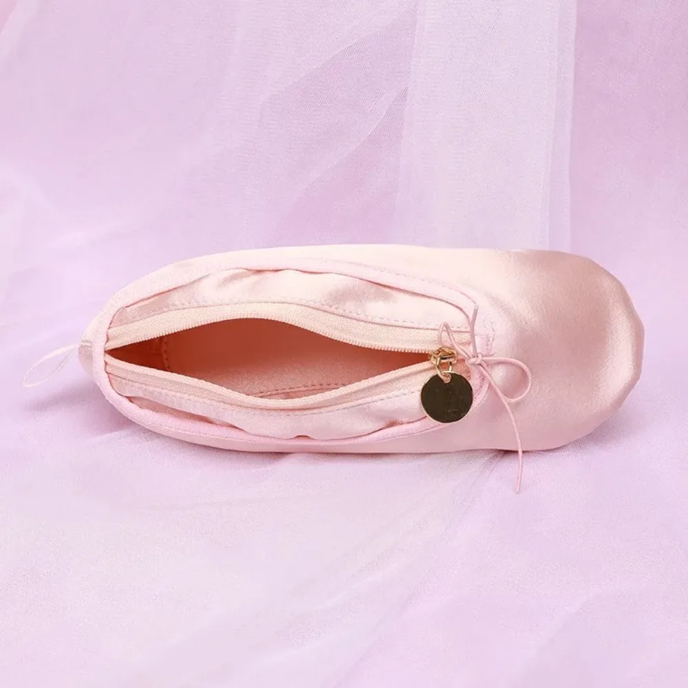 Handmade Ballet Shoes Pencil Case Durable Large Capacity Ballet Shoes Storage Bag Storing Hanging Bags
