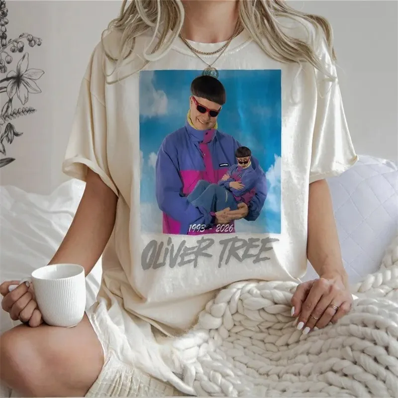 Oliver Tree Merch T-shirt Men Short Sleeve Tee Unisex Tops Clothes Causal Female Y2K Tops