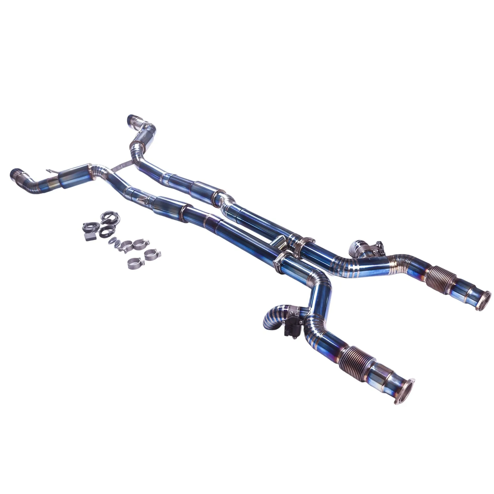 Adatto per Catback in titanio personalizzato Infiniti Q50 3.0T 3.7L con sistema di scarico della valvola