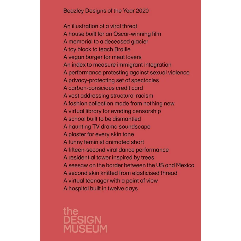 Beazley Designs Of The Year 2020 Emily King Design Museum Publishing 9781872005508 Book