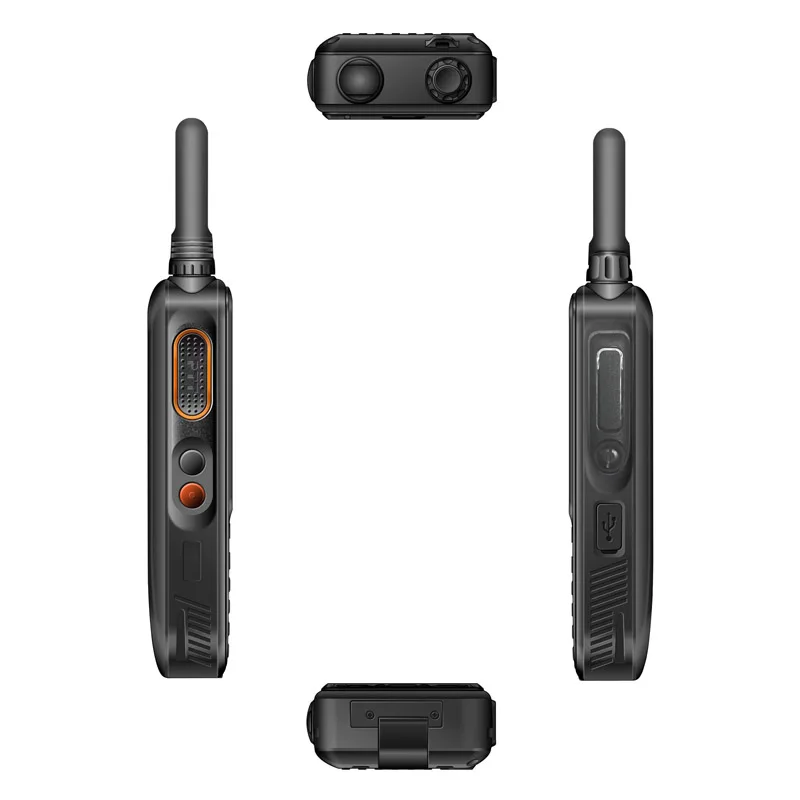 UNIWA-Walkie Talkie Quad CoreZello Long Range Smartphone, F320, 100km, 500km, 1000km, 4G LTE, Android 7.0, Smartphone de rádio PoC