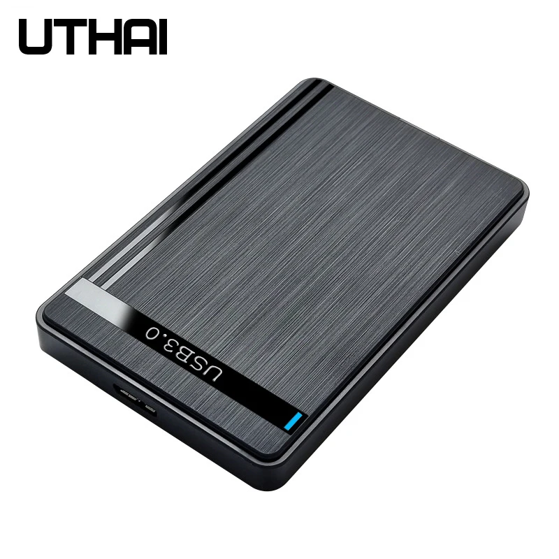 UTHAI T48 Porta seriale meccanica a stato solido SSD da 2,5 pollici SATA Custodia per HDD mobile esterna da 5 Gbps USB 3.0 senza attrezzi