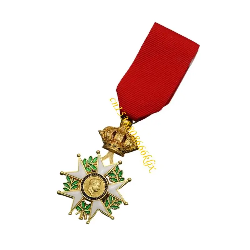 Historische re -enactment metalen badge ontwerp kostuum decoratie 3 kleurvarianten 066c