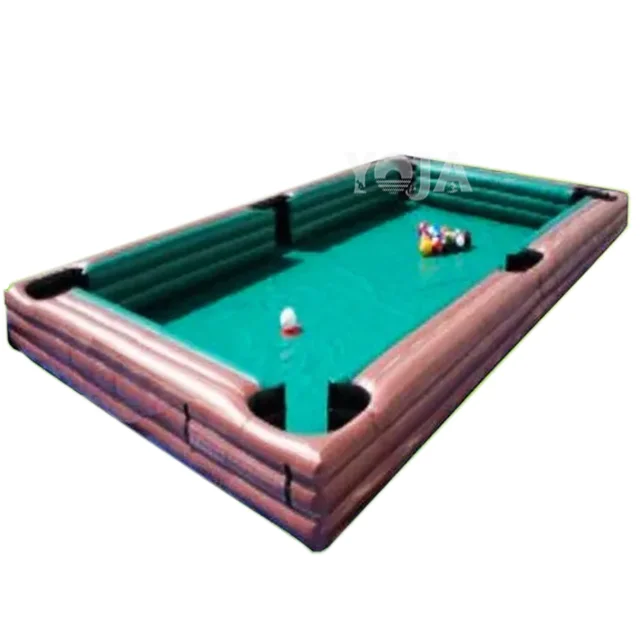 

Snooker Football Human Billiards Inflatable Soccer Pool Table