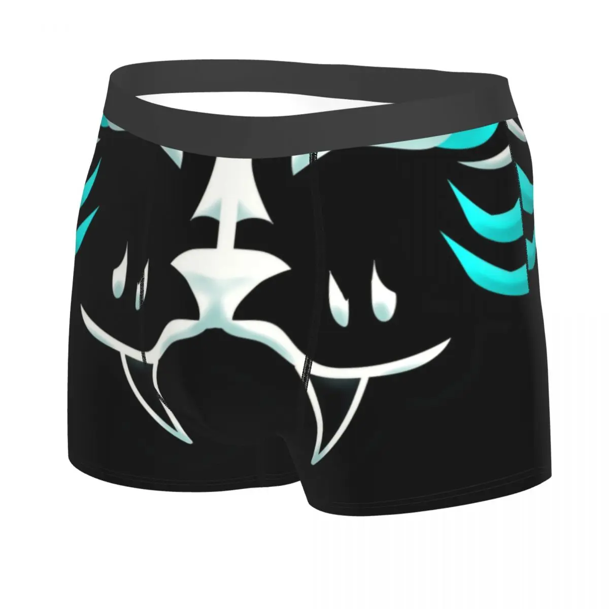 Custom Dark Kitsune Fox Boxers Shorts Mens Animal Pattern 3D Printing Briefs Underwear Cool Underpants