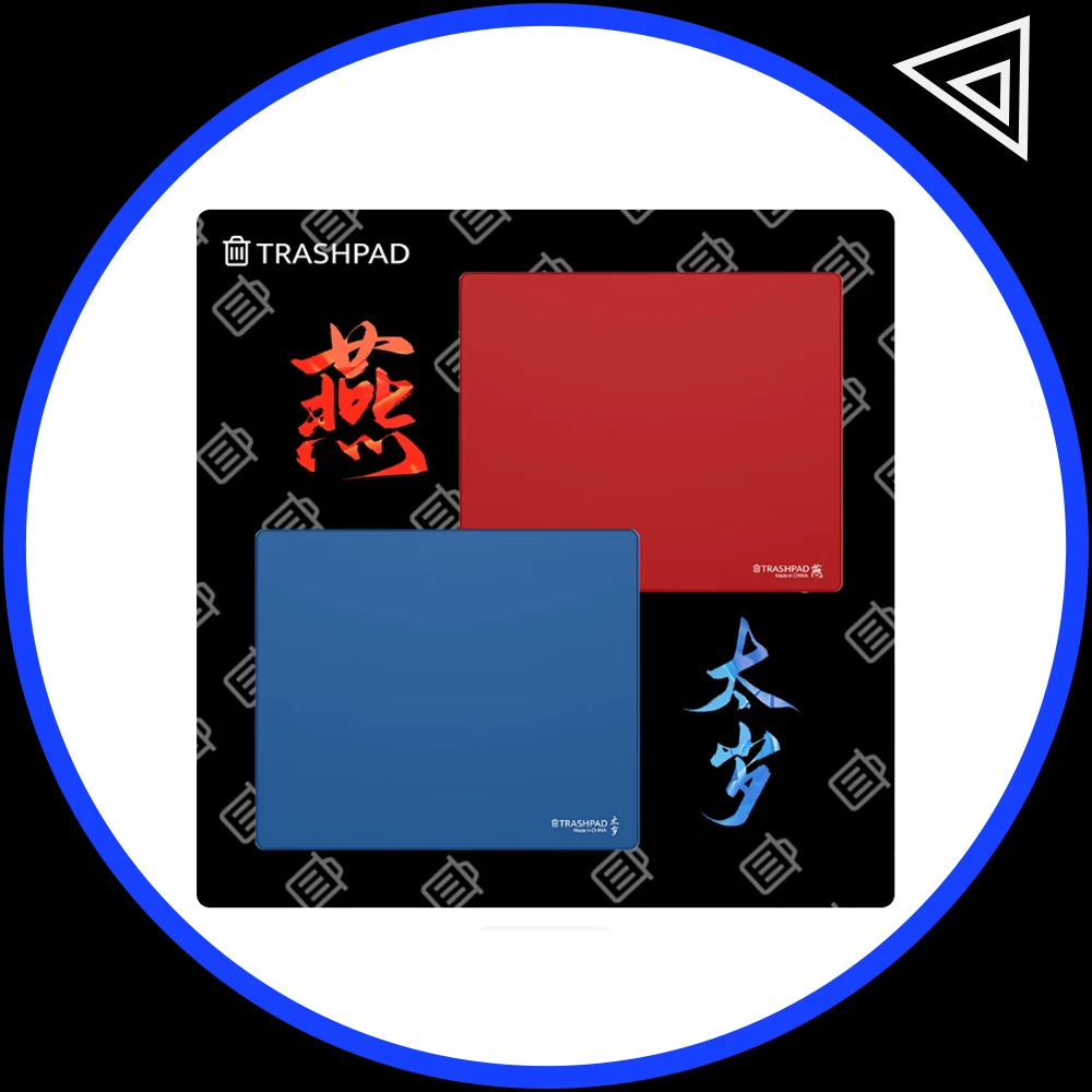 TRASHPAD TAISUI YAN Gaming Mousepad TTK Control Smooth FPS Mouse Pad Skidproof  For CSGO Valorant APEX Pc Accessories Gifts