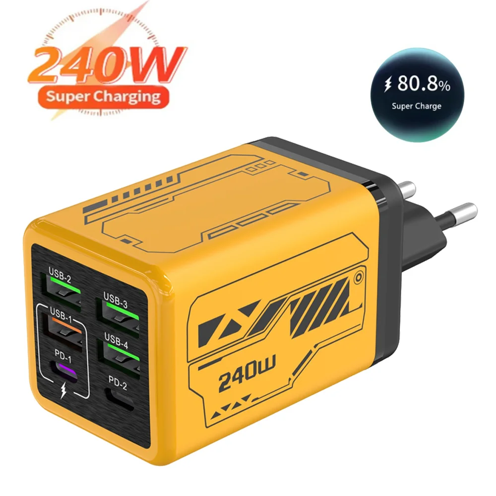 6 In 1 240W Usb C C…