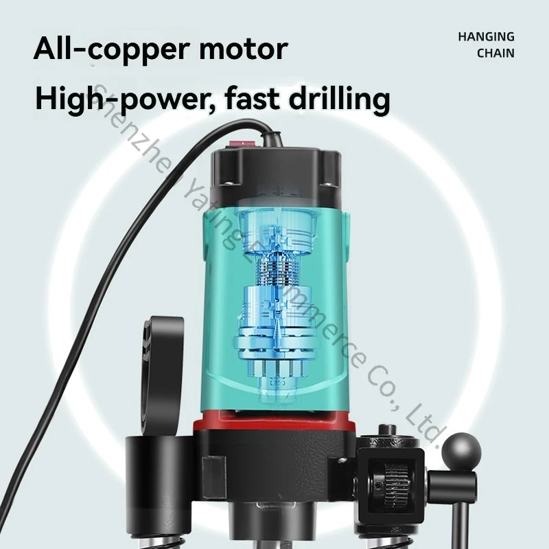114F  Electric Drilling Machine for Fire Pipes Galvanized Pipe Drilling Machine, Steel Pipe Opener Round Pipe Opener Special
