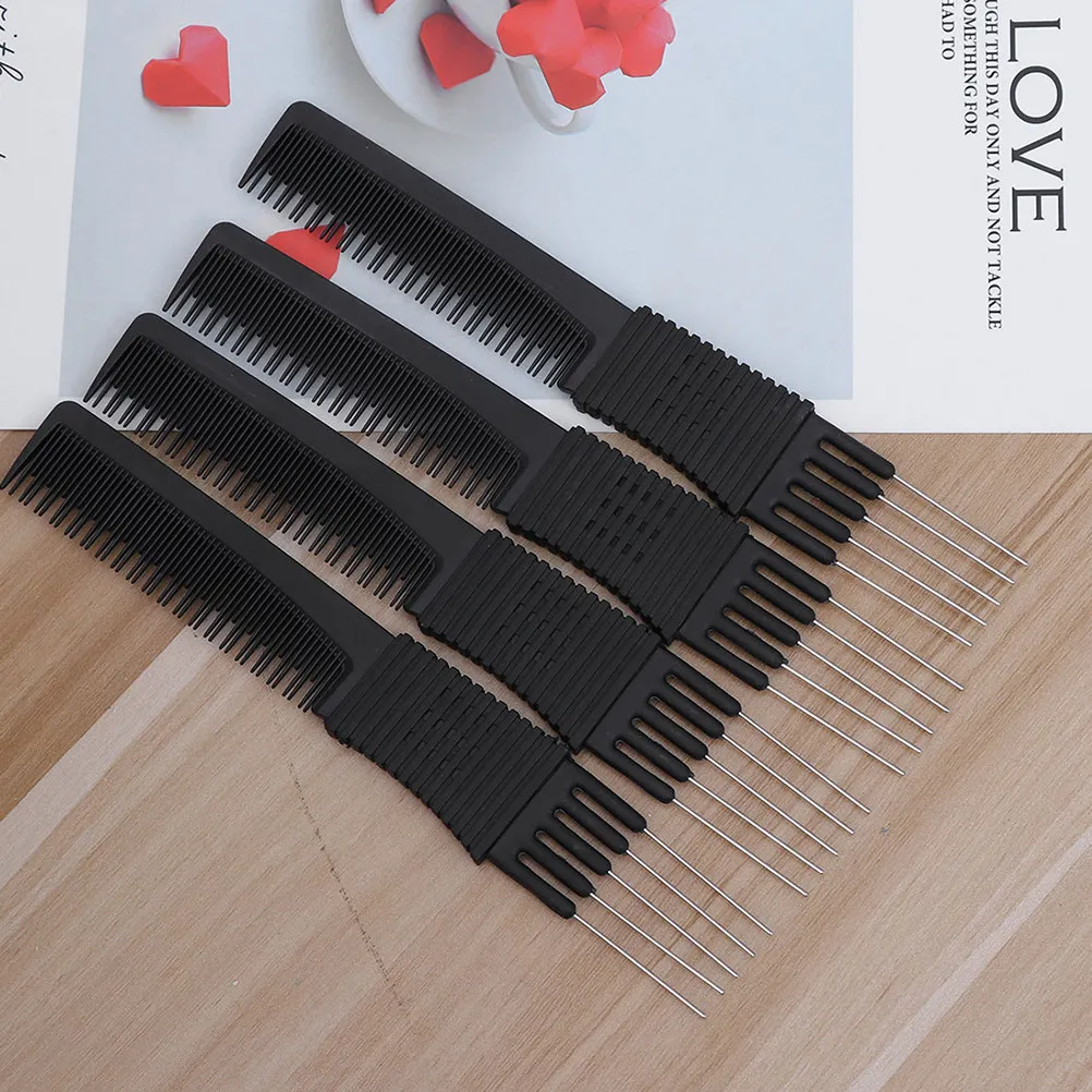 4Pcs Hair Needle Comb Exquisite Design Multifunctional Hairdressing Comb for Daily Use Styling Tool Gift for Women Girls