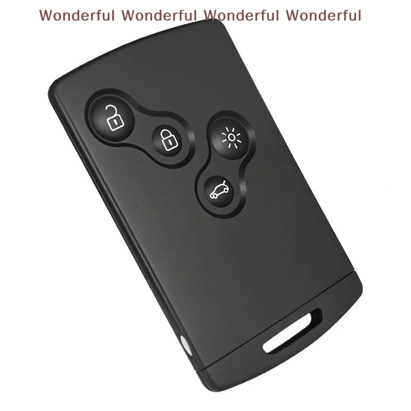 Keyless Smart Key Shell Case Easy Installation Car Key Fob Protective Cover for  Clio IV Captur Megane III Fluence Laguna