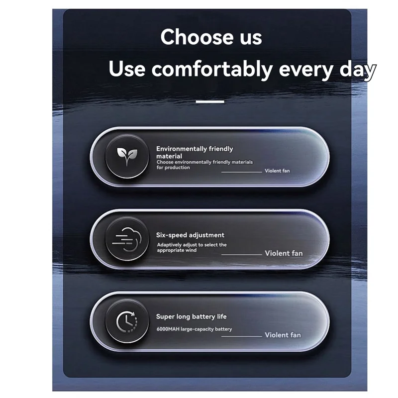ABJN-High-Speed Electric Turbo Jet Fan 100, 000 Rpm 6000Mah Rechargeable Type-C Travel Duster Convenient Portable Design