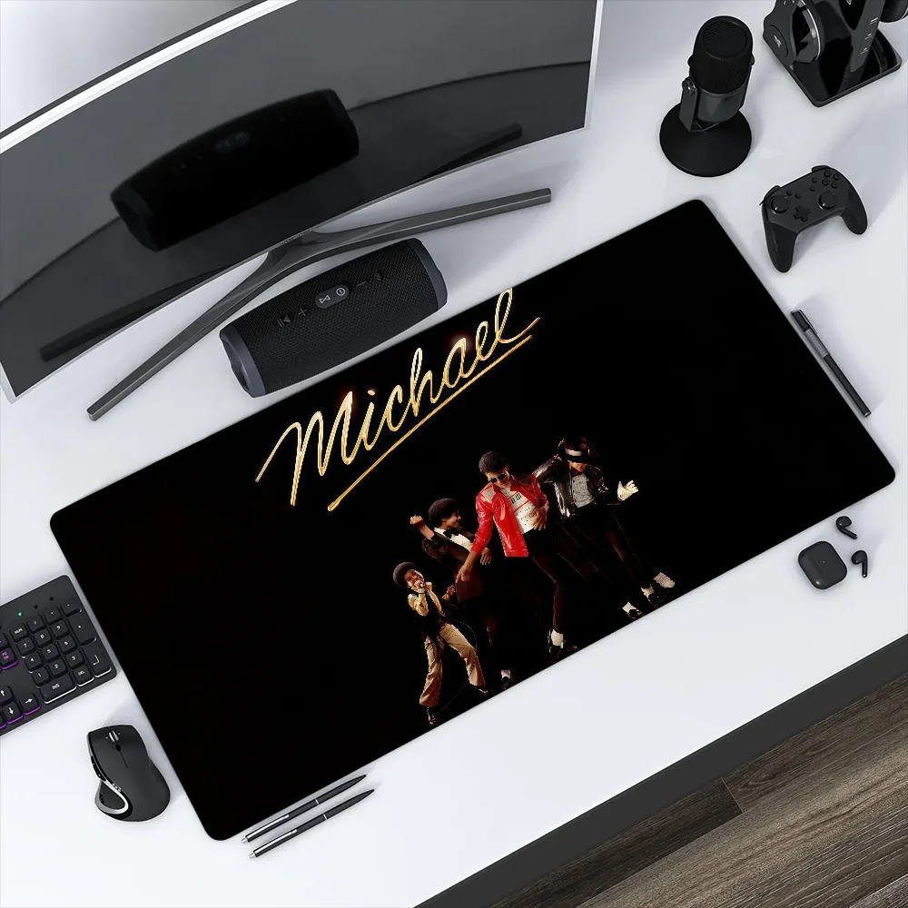 Mouse Michael Pad MousePad Non-slip Lockedge Office Student of King Gaming Thickened Large Music Writing J-Jackson Pad Cushion