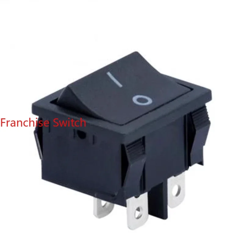 

10PCS MR-4-210-C5L-BR/BG 4 pin 2 gear rocker switch with light