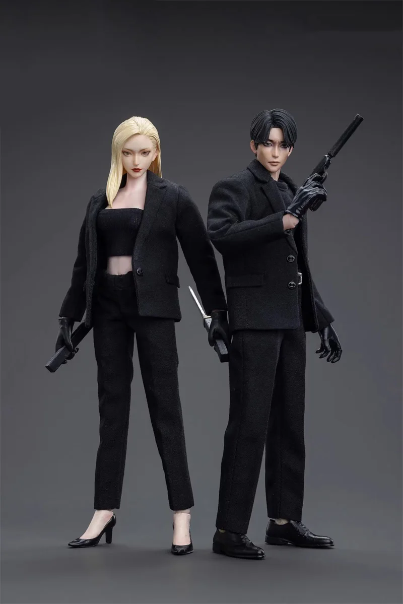 JOYTOY JT4744 JT4751 1/12 FRONTLINE CHAOS Male Female VERMOUTH BOURBON 6'' Action Figure Model Toy In Stock Collectible