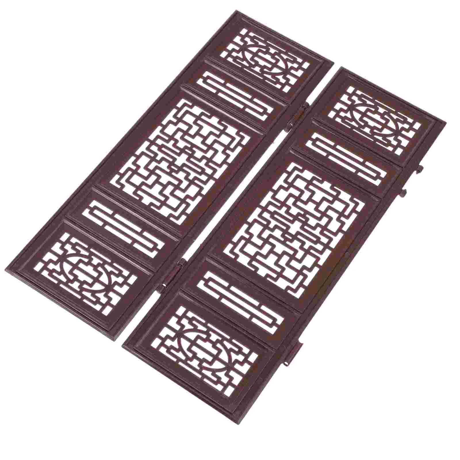 Accessories Dollhouse Furniture Home Decor Mini Classical Room Divider Ornament Dolly Toys