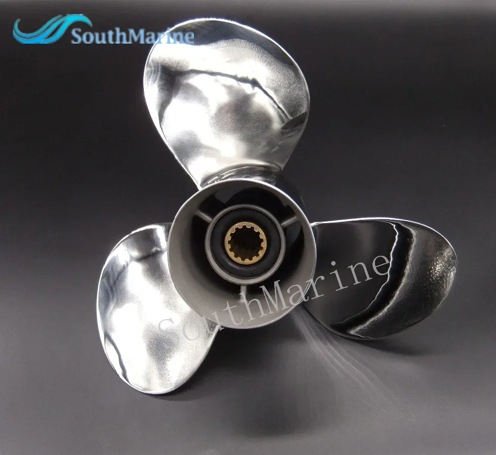 Stainless Steel Propeller 11 1/8  x13 -G for Yamaha 40HP 50HP Outboards