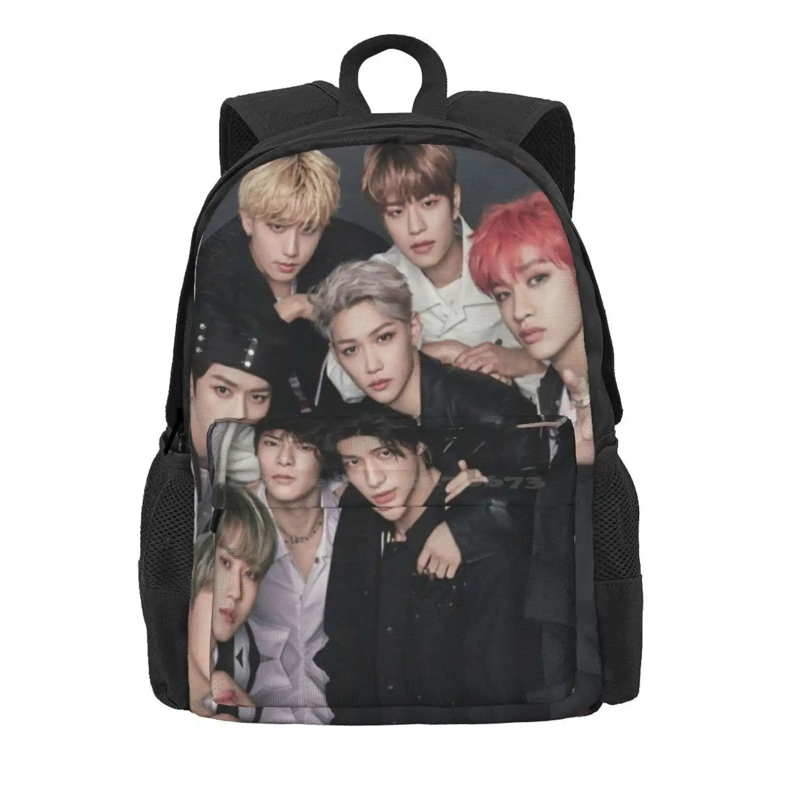 Stray Kids Hot Sale Schoolbag Backpack Fashion Bags Stray Kids Magazine Sheltter Kpop Stay Bangchan Woojin Lee Know Minho